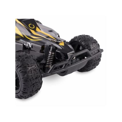 Overmax - Zdalnie sterowany samochód RC X-RALLY 2.0 1200 mAh Czarny/Żółty