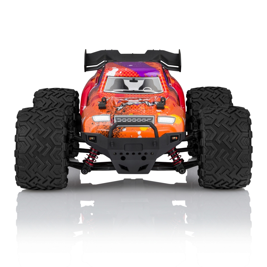 Overmax - Zdalnie sterowany samochód RC X-STRIKE, 3000 mAh, czarny/pomarańczowy