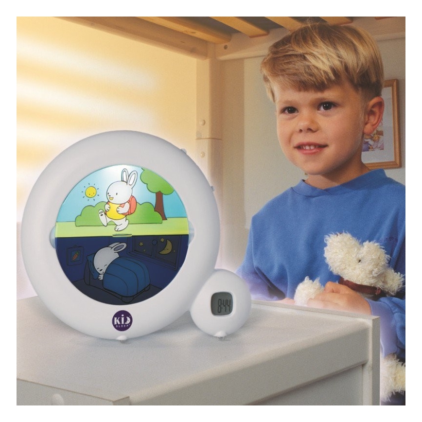 PABOBO - Budzik treningowy KID´SLEEP 3xAA biały