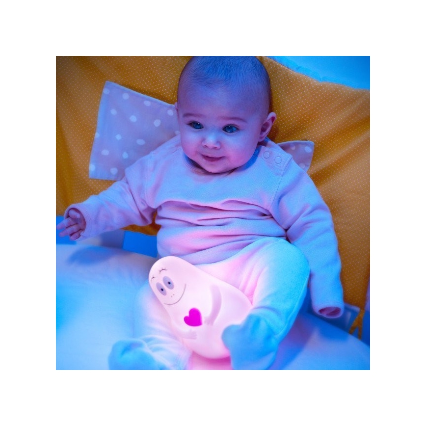 PABOBO - LED Lampka Lumilove BARBAPAPA różowa