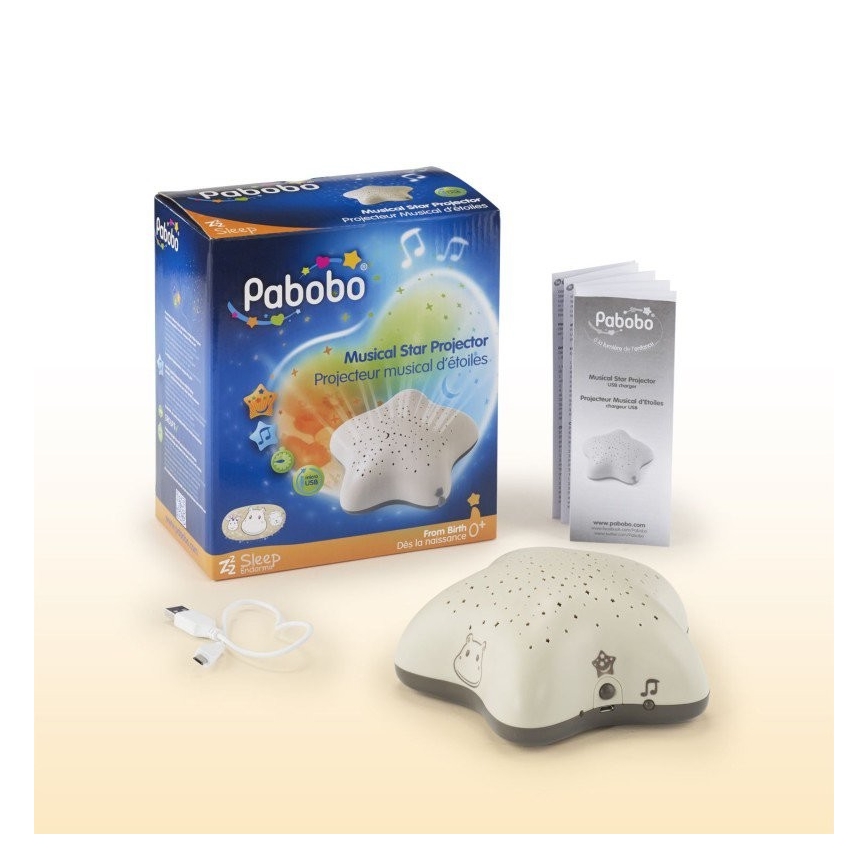 PABOBO - Magiczny projektor micro USB z muzyką