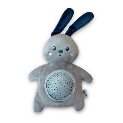 PABOBO - Projektor muzyczny Króliczek Soft Plush 3xAA