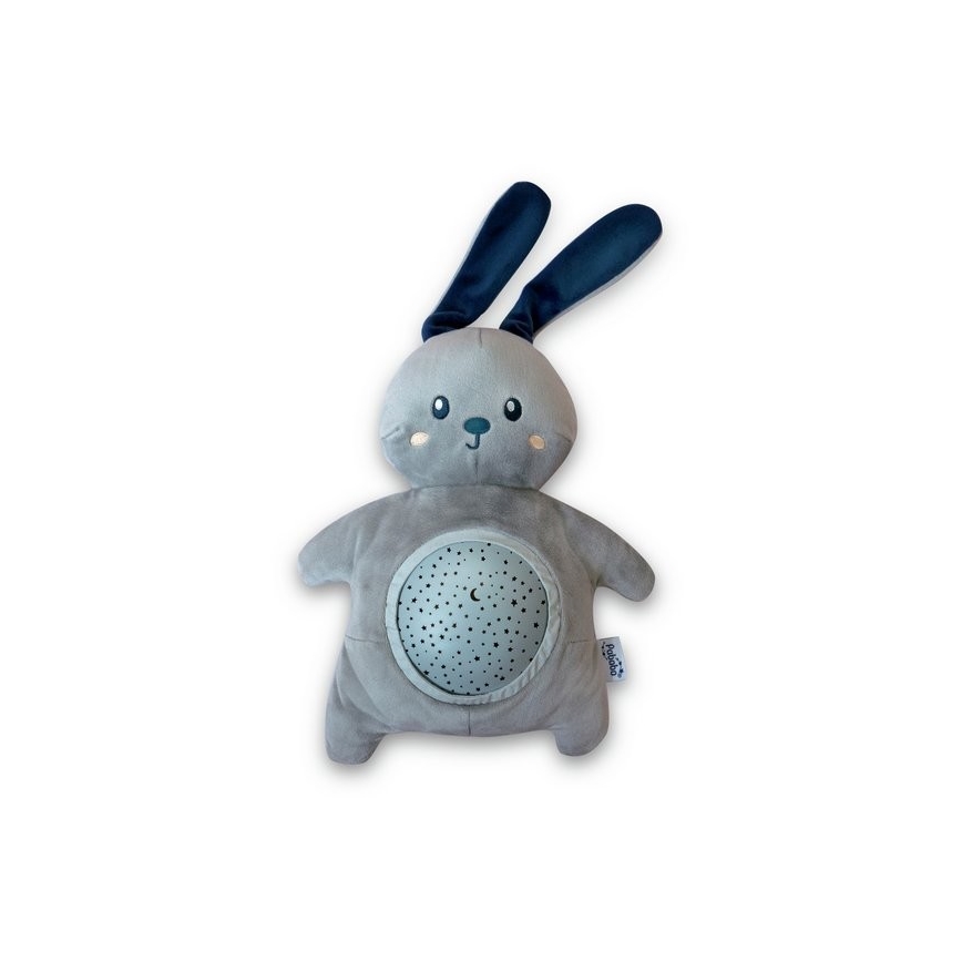 PABOBO - Projektor muzyczny Króliczek Soft Plush 3xAA