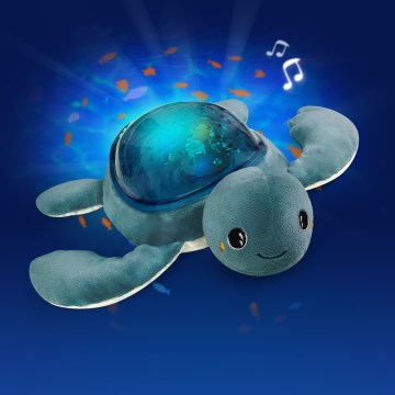 PABOBO - Projektor z melodią AQUA DREAM USB żółw 1200 mAh