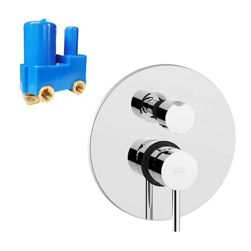 Paffoni - Bateria prysznicowa podtynkowa LIGHT chrom błyszczący