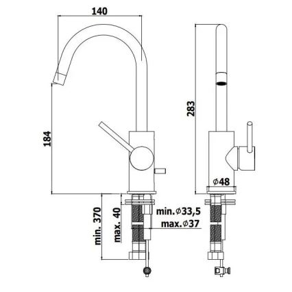 Paffoni - Bateria umywalkowa LIGHT, chrom błyszczący