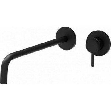 Paffoni - bateria umywalkowa podtynkowa LIGHT czarna