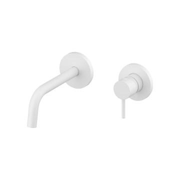 Paffoni - Bateria umywalkowa podtynkowa LIGHT matowa biała