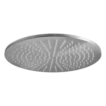 Paffoni - Deszczownica STEEL 30 cm ze stali nierdzewnej