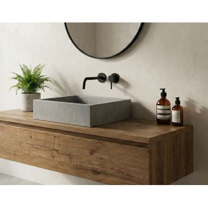 Paffoni - Podtynkowa bateria umywalkowa LIGHT czarna