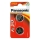 Panasonic - 2 szt Bateria litowa guzikowa CR2016 3V 72 mAh