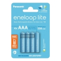 Panasonic - 4 szt Akumulatory AAA Eneloop Lite 550 mAh