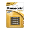 Panasonic - 4 szt Bateria alkaliczna AAA/LR03