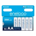 Panasonic - 8 szt Akumulatory AA Eneloop 2000 mAh