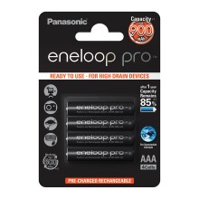 Panasonic Eneloop Pro BK-4HCDE/4BP - 4ks akumulator AAA Eneloop Pro NiMH/1
