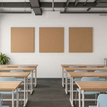 Panel akustyczny SILENCE 58x58 cm beżowy