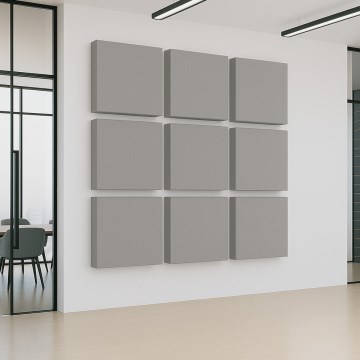 Panel akustyczny SILENCE 58x58 cm szary