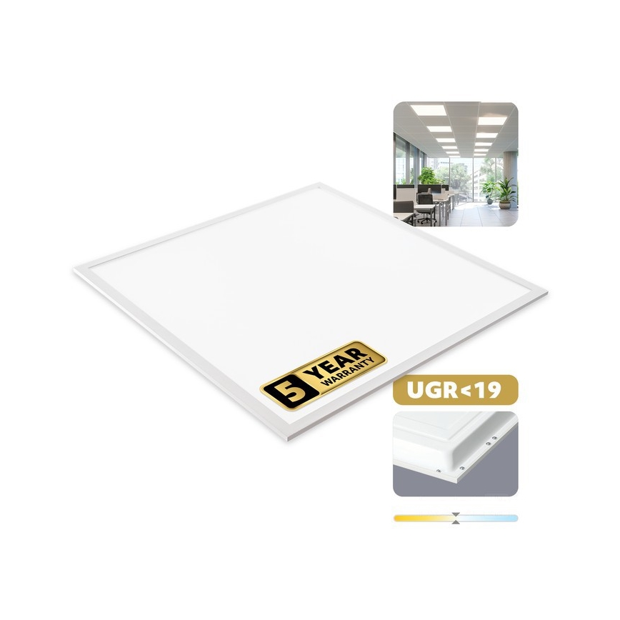 Panel LED do sufitu podwieszanego DAVRO LED/40W/230V 4000K UGR19 59,5x59,5 cm biały