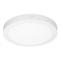 Panel LED natynkowy/wpuszczany 2 w 1 24W/230V 3000/4000/6000K śr. 30 cm IP54 biały
