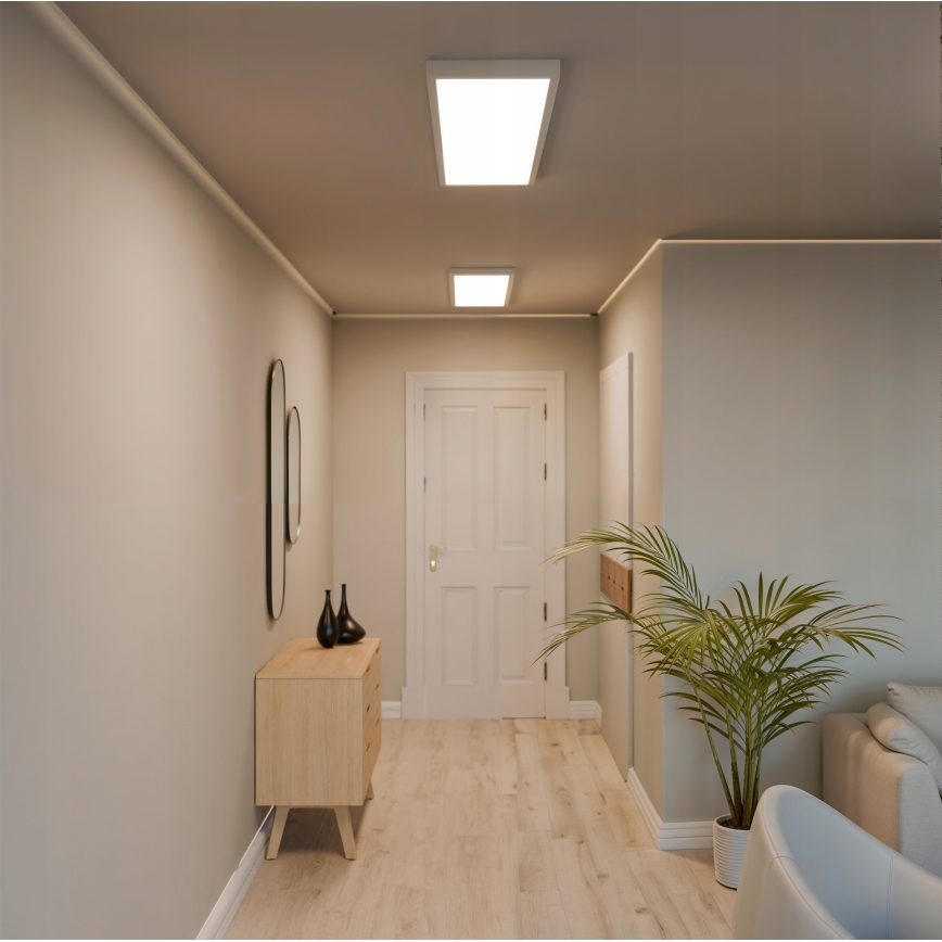 Panel natynkowy LED 60 W, 230 V, 30 x 120 cm, biały