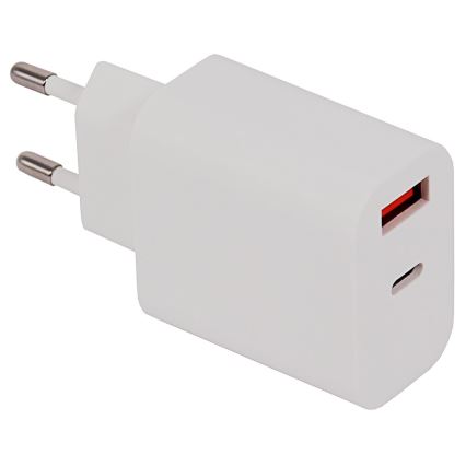 PATONA - Adapter z wyjściem USB i USB-C 18W Power delivery