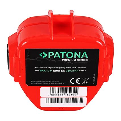 PATONA - Akumulator Bateria Makita 12V 3300mAh Ni-MH Premium