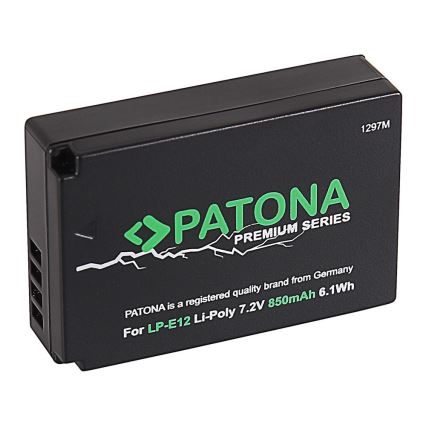 PATONA - Akumulator Canon LP-E12 850mAh Li-Ion PREMIUM