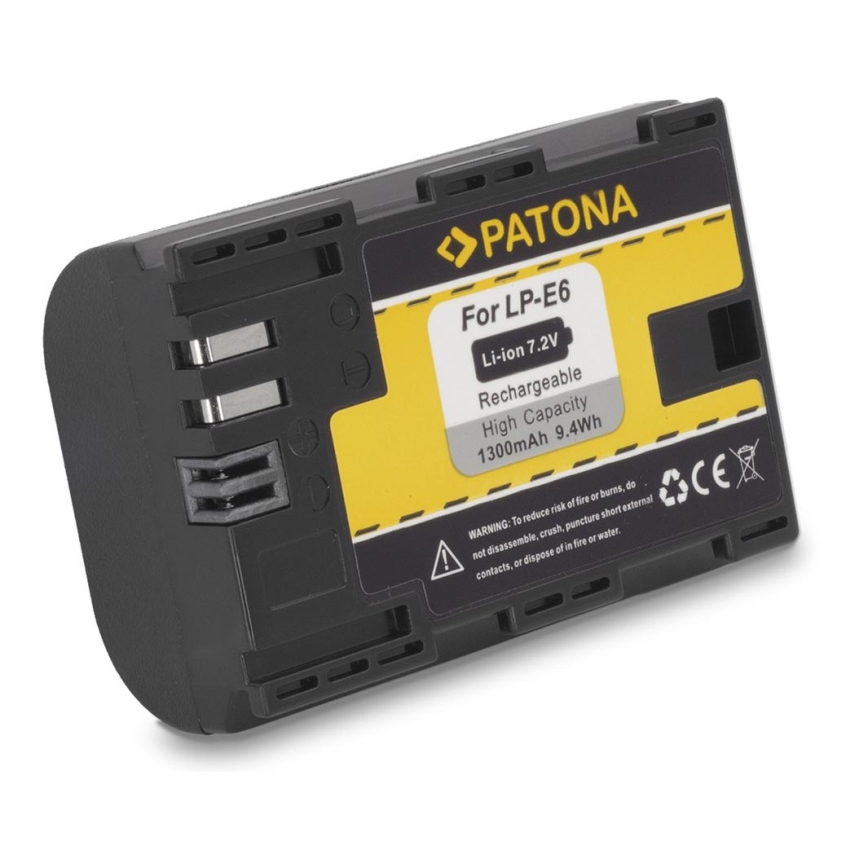 PATONA - Akumulator Canon LP-E6 1300mAh Li-Ion