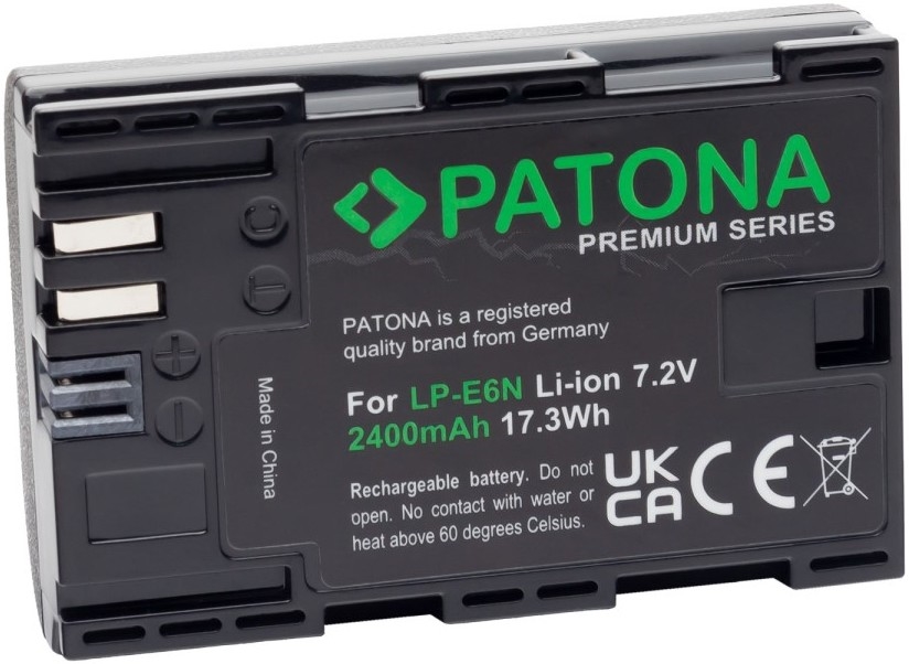 PATONA - Akumulator Canon LP-E6N 2400mAh Li-Ion Premium 80D