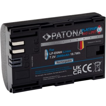 PATONA - Akumulator Canon LP-E6NH 2600mAh Li-Ion Platinum EOS R5/R6