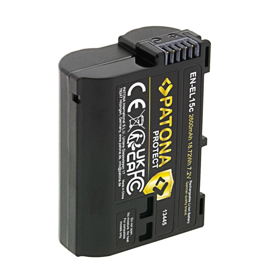 PATONA - Akumulator do Nikon EN-EL15C 2600 mAh Li-Ion Protect