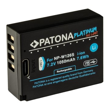 PATONA - Akumulator Fuji NP-W126S 1050mAh Li-Ion Platinum USB-C ładowanie