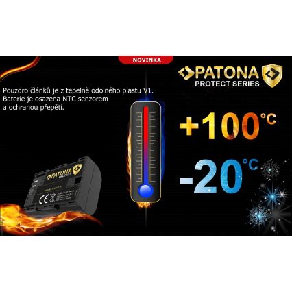 PATONA - Akumulator Fuji NP-W235 2600mAh Li-Ion 7,2V Protect X-T4