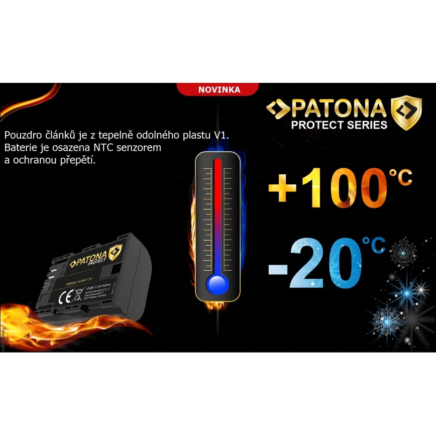 PATONA - Akumulator Fuji NP-W235 2600mAh Li-Ion 7,2V Protect X-T4