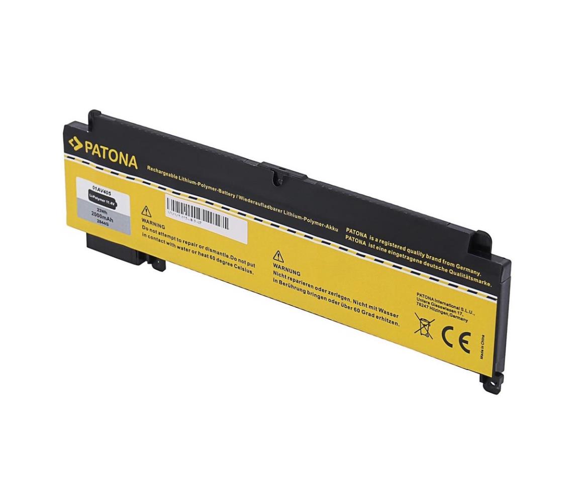 PATONA - Akumulator Lenovo Thinkpad T460S/T470S 2000mAh Li-Pol 11,4V 01AV405