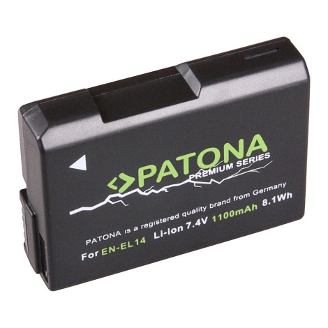 PATONA - Akumulator Nikon EN-EL14 1100mAh Li-Ion Premium