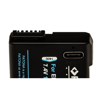 PATONA - Akumulator Nikon EN-EL14/EN-EL14A 1030mAh Li-Ion Platinum USB-C ładowanie