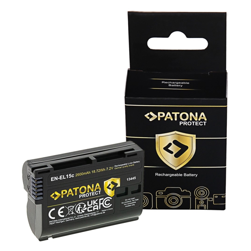 PATONA - Akumulator Nikon EN-EL15C 2600mAh Li-Ion Protect