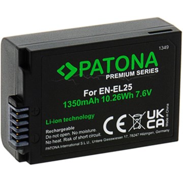 PATONA - Akumulator Nikon EN-EL25 1350mAh Li-Ion 7,6V Premium Z50/Z fc