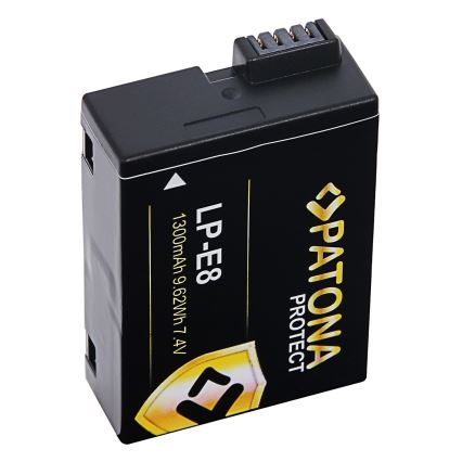 PATONA - Bateria Canon LP-E8/LP-E8+ 1300mAh Li-Ion Protect