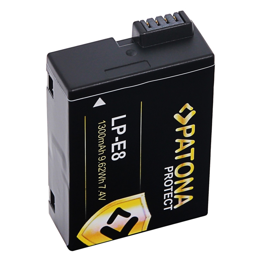 PATONA - Bateria Canon LP-E8/LP-E8+ 1300mAh Li-Ion Protect