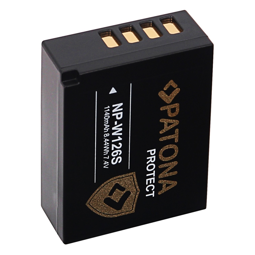 PATONA - Bateria Fuji NP-W126S 1140mAh Li-Ion Protect