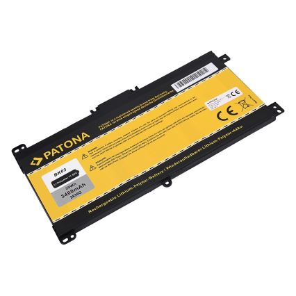 PATONA - Bateria HP Pavilion X360 3400mAh Li-Pol 11,55V BK03XL