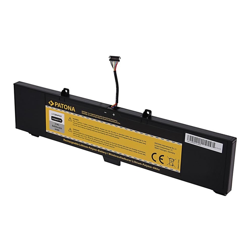 PATONA - Bateria LENOVO Y50-70 6400mAh Li-Pol 7,4V