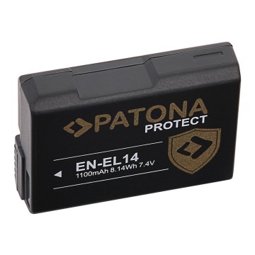 PATONA - Bateria Nikon EN-EL14 1100mAh Li-Ion Protect