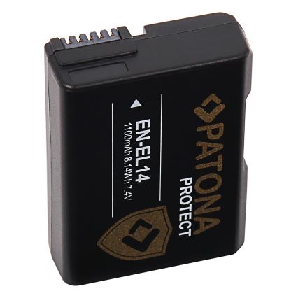 PATONA - Bateria Nikon EN-EL14 1100mAh Li-Ion Protect