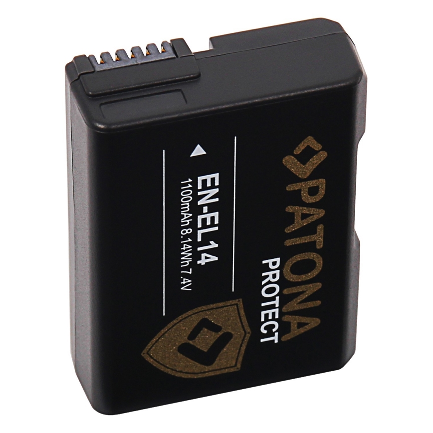 PATONA - Bateria Nikon EN-EL14 1100mAh Li-Ion Protect