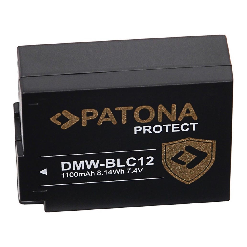 PATONA - Bateria Panasonic DMW-BLC12 E 1100mAh Li-Ion Protect