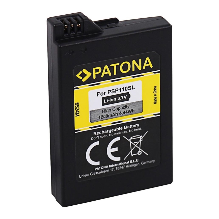 PATONA - Bateria Sony PSP 2000/PSP 3000 1200mAh Li-lon 3,7V