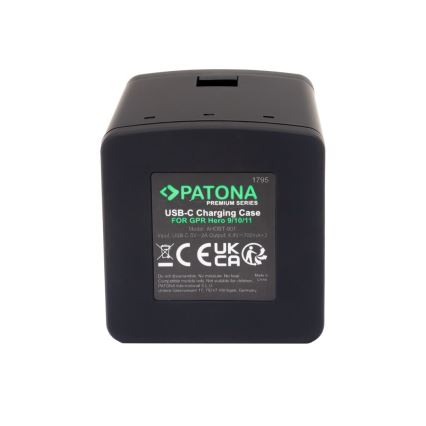 PATONA - Ładowarka Triple GoPro Hero 9/Hero 10/Hero 11/Hero 12